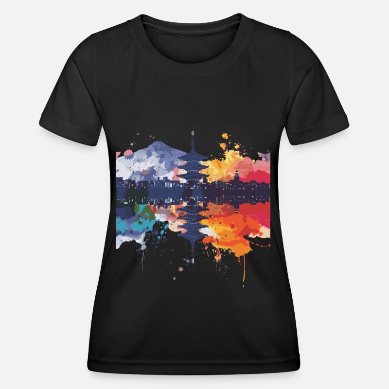 Nagano - Women's Functional T-Shirt - black