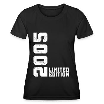2005 Limted Edition - Frauen Funktions-T-Shirt - Schwarz - Vorne - AI Model Female 172 light (172cm)