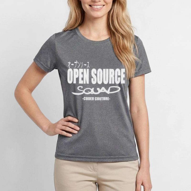 LUZILLION CODER COUTURE, PARTISAN DE L’OPEN SOURCE T-shirt sport Femme
