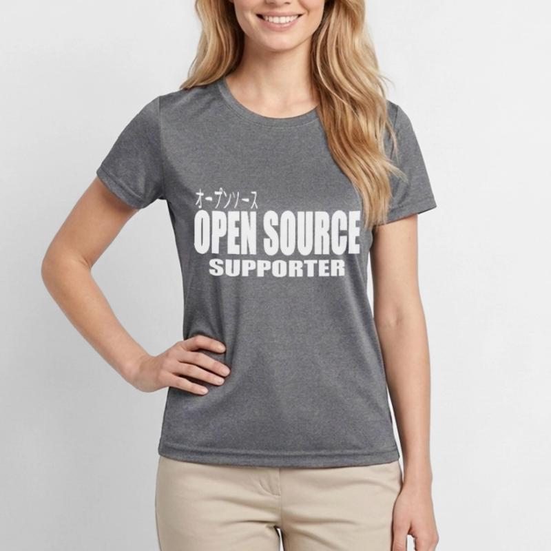 LUZILLION CODER COUTURE, PARTISAN DE L’OPEN SOURCE T-shirt sport Femme