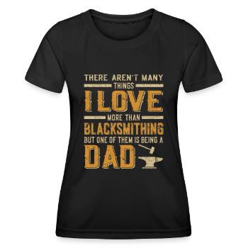 Blacksmith - Women's Functional T-Shirt - black - Front - AI Model Female 172 light (172cm)