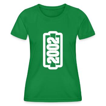 2002 - T-shirt sport Femme - vert - Devant - AI Model Female 172 dark (172cm)