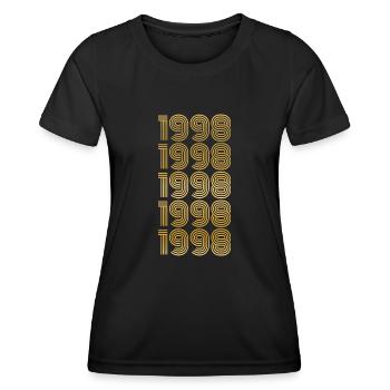 Lover 1998 - Women's Functional T-Shirt - black - Front - AI Model Female 172 light (172cm)