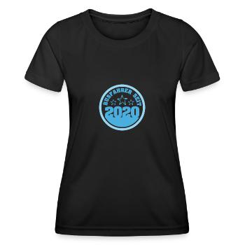 LKW 2020 - Frauen Funktions-T-Shirt - Schwarz - Vorne - AI Model Female 172 light (172cm)