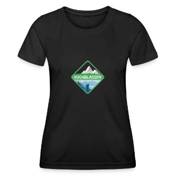 Blow up - Women's Functional T-Shirt - black - Front - AI Model Female 172 light (172cm)