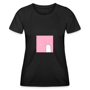 ernst? - Frauen Funktions-T-Shirt - Schwarz - Vorne - AI Model Female 172 light (172cm)