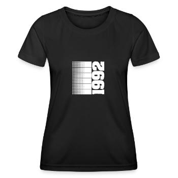 Hobby 1992 - T-shirt sport Femme - noir - Devant - AI Model Female 172 light (172cm)