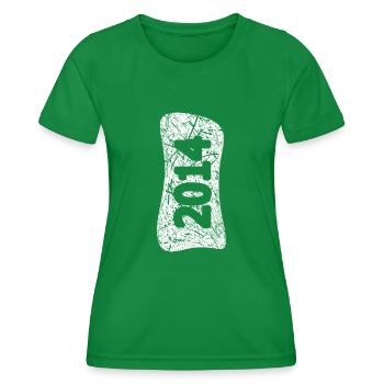 2014 - T-shirt sport Femme - vert - Devant - AI Model Female 172 dark (172cm)