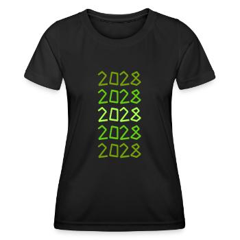 Chef 2028 - Women's Functional T-Shirt - black - Front - AI Model Female 172 light (172cm)