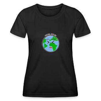 Please, save me! - Women's Functional T-Shirt - black - Front - AI Model Female 172 light (172cm)