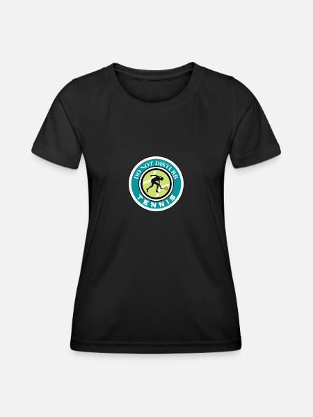 Tennis - T-shirt sport Femme - noir