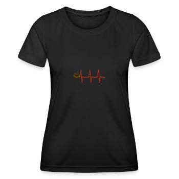 Coffee - Women's Functional T-Shirt - black - Front - AI Model Female 172 light (172cm)