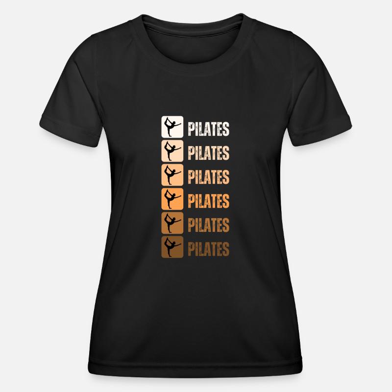 Pilates - Women's Functional T-Shirt - black