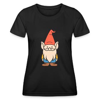 dwarf - Women's Functional T-Shirt - black - Front - AI Model Female 172 light (172cm)