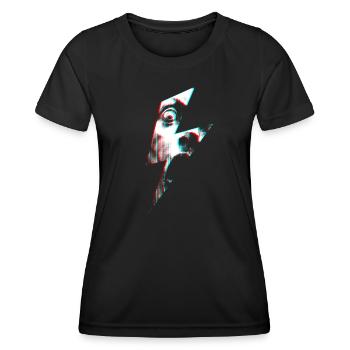 Flashed Redshift - Women's Functional T-Shirt - black - Front - AI Model Female 172 light (172cm)