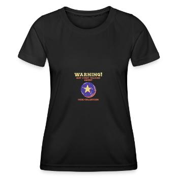Pièces collecteurs de pièces Numismatique - T-shirt sport Femme - noir - Devant - AI Model Female 172 light (172cm)
