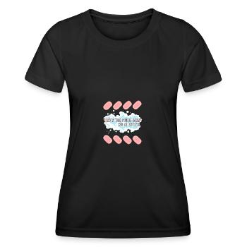 Seife Herstellen Handgemachte Seife - Frauen Funktions-T-Shirt - Schwarz - Vorne - AI Model Female 172 light (172cm)