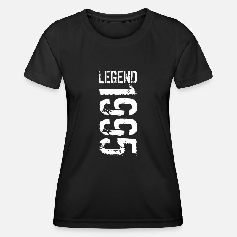 Legend 1995 white - Women's Functional T-Shirt - black