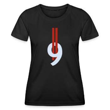 9/11 September - Women's Functional T-Shirt - black - Front - AI Model Female 172 light (172cm)