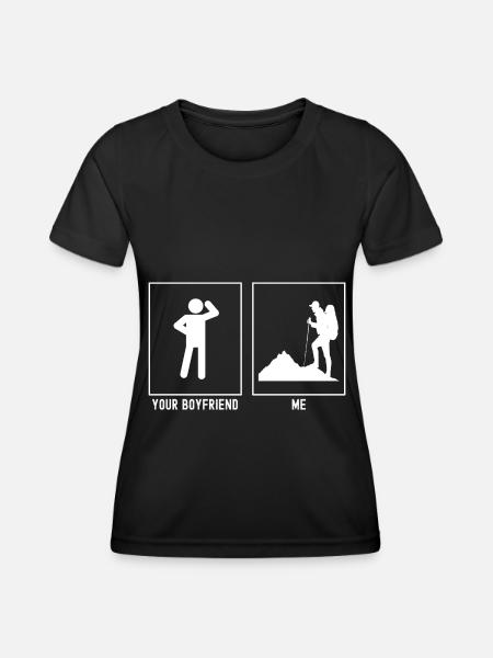 Votre ami - moi - Wandering Links - T-shirt sport Femme - noir