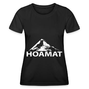 Hoamat - (10) - Frauen Funktions-T-Shirt - Schwarz - Vorne - AI Model Female 172 light (172cm)