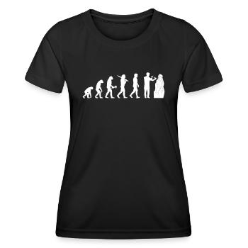 Steinmetz Steinbildhauer Tailleur de pierre Maçon - T-shirt sport Femme - noir - Devant - AI Model Female 172 light (172cm)