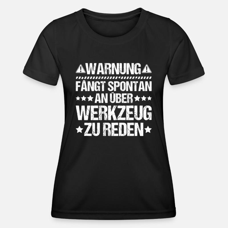 Tool Mechanic Toolmaker Tool & Die Maker - Women's Functional T-Shirt - black