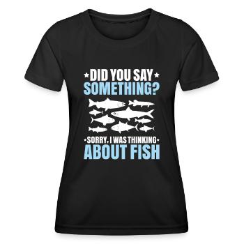 Aquaristics Aquarist Aquarium Fish Aquarist - Women's Functional T-Shirt - black - Front - AI Model Female 172 light (172cm)