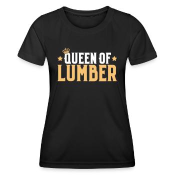 Zimmerer Zimmermann Zimmerei Charpentier Menuiserie - T-shirt sport Femme - noir - Devant - AI Model Female 172 light (172cm)