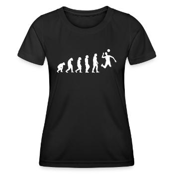 Volleyball Volleyball Player Volleyball Player Volley - Women's Functional T-Shirt - black - Front - AI Model Female 172 light (172cm)