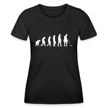 Sondengänger Sondler Metalldetektor Detectorist - Frauen Funktions-T-Shirt - Schwarz - Vorne - AI Model Female 172 light (172cm)