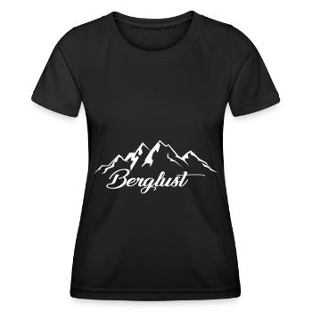 Berglust - (14) - Frauen Funktions-T-Shirt - Schwarz - Vorne - AI Model Female 172 light (172cm)