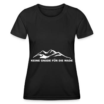 Keine Gnade Fur Die Wade - - Frauen Funktions-T-Shirt - Schwarz - Vorne - AI Model Female 172 light (172cm)