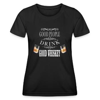 Whiskey - Women's Functional T-Shirt - black - Front - AI Model Female 172 light (172cm)