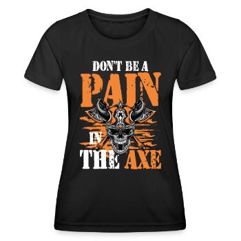 Funny Viking Saying für einen Wikinger und - Frauen Funktions-T-Shirt - Schwarz - Vorne - AI Model Female 172 light (172cm)