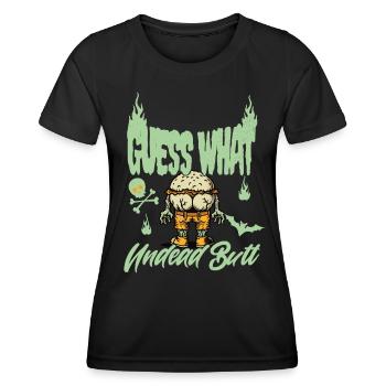 Halloween Costume Decoration Scary Disguise - Women's Functional T-Shirt - black - Front - AI Model Female 172 light (172cm)