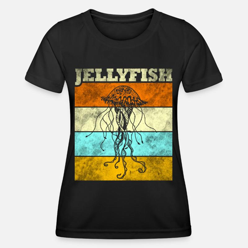 jellyfish - Women's Functional T-Shirt - black