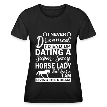 I would never have dreamed that I would one day have a - Women's Functional T-Shirt - black - Front - AI Model Female 172 light (172cm)