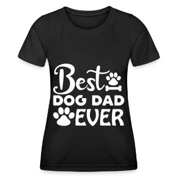 The best dog ever - Women's Functional T-Shirt - black - Front - AI Model Female 172 light (172cm)