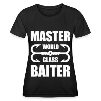 Master World Class Baiter - - T-shirt sport Femme - noir - Devant - AI Model Female 172 light (172cm)