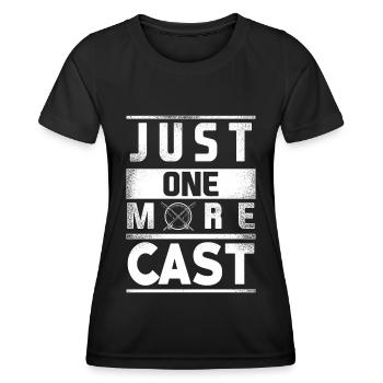 Nur noch ein Wurf - - Frauen Funktions-T-Shirt - Schwarz - Vorne - AI Model Female 172 light (172cm)