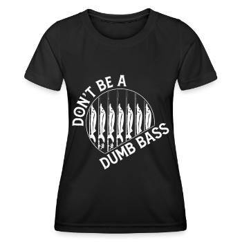Ne sois pas un perchoir stupide 2 - - T-shirt sport Femme - noir - Devant - AI Model Female 172 light (172cm)