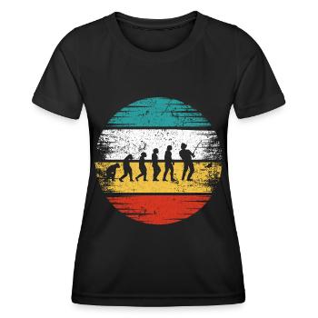 Retro Development - Women's Functional T-Shirt - black - Front - AI Model Female 172 light (172cm)