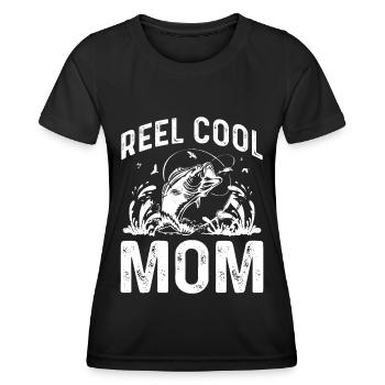 Roll Cool Maman - T-shirt sport Femme - noir - Devant - AI Model Female 172 light (172cm)