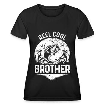 Rollen-Cooler Bruder - Frauen Funktions-T-Shirt - Schwarz - Vorne - AI Model Female 172 light (172cm)
