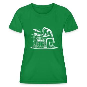 Gorilla Groove - Women's Functional T-Shirt - kelly green - Front - AI Model Female 172 dark (172cm)