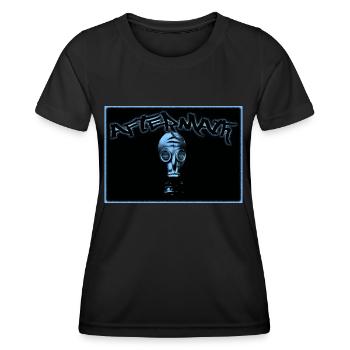 Aftermath Mask - Women's Functional T-Shirt - black - Front - AI Model Female 172 light (172cm)