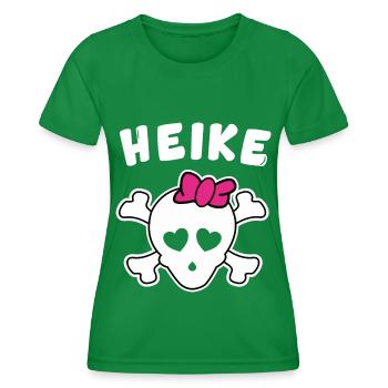Pirate Heike Design pour les filles et les femmes - T-shirt sport Femme - vert - Devant - AI Model Female 172 dark (172cm)