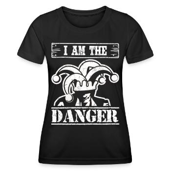 Cowboy - Frauen Funktions-T-Shirt - Schwarz - Vorne - AI Model Female 172 light (172cm)