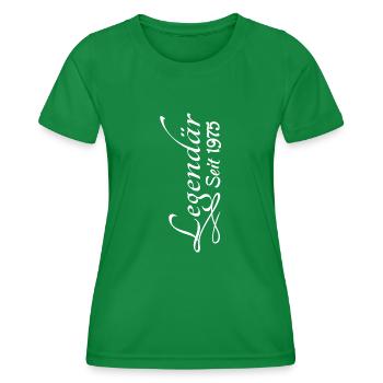 Cool 1975 - Frauen Funktions-T-Shirt - Kelly Green - Vorne - AI Model Female 172 dark (172cm)